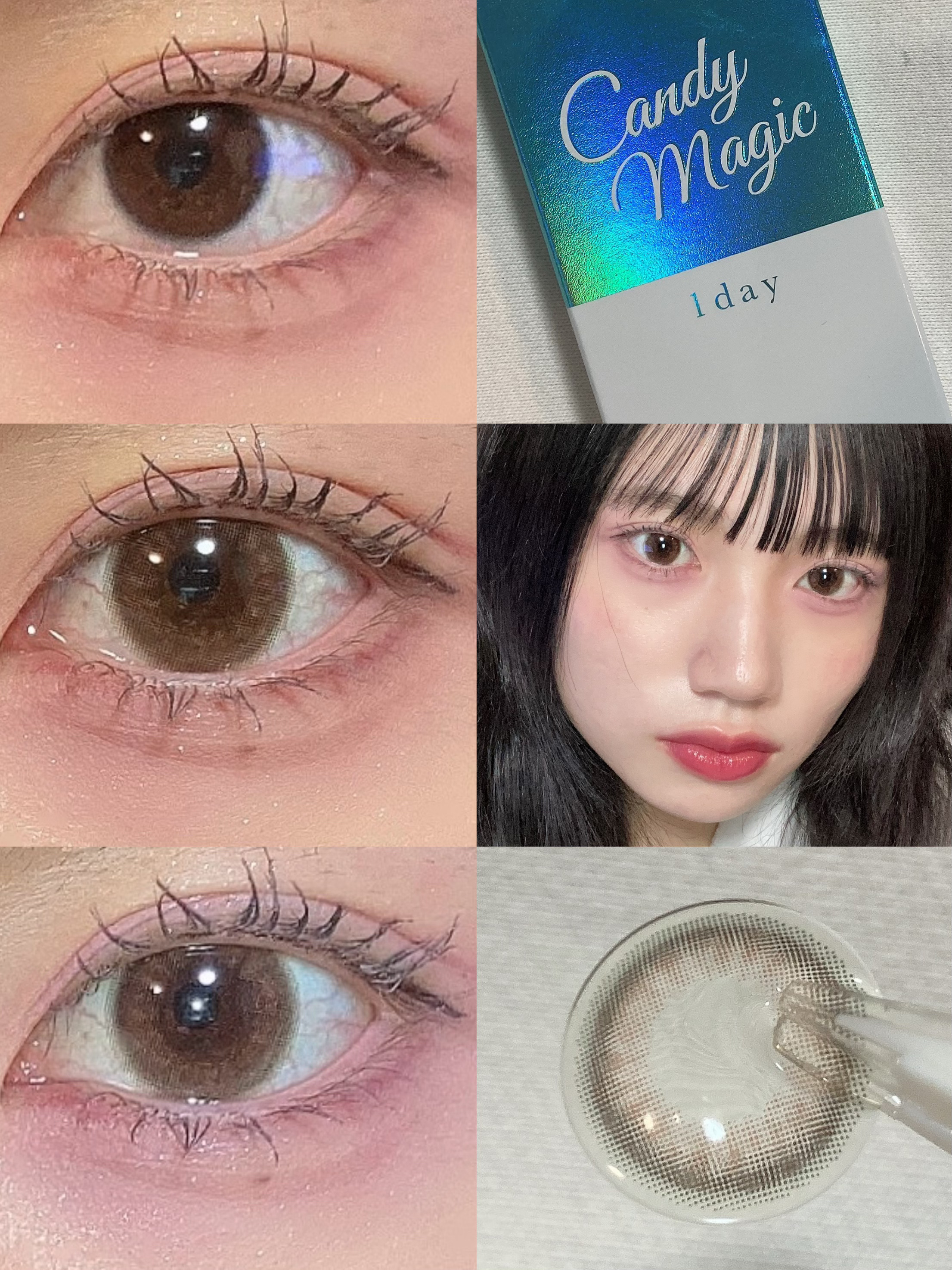 candymagic1day（キャンディーマジックワンデー）/candy magic/ワンデー（１DAY）カラコンを使ったクチコミ（2枚目）
