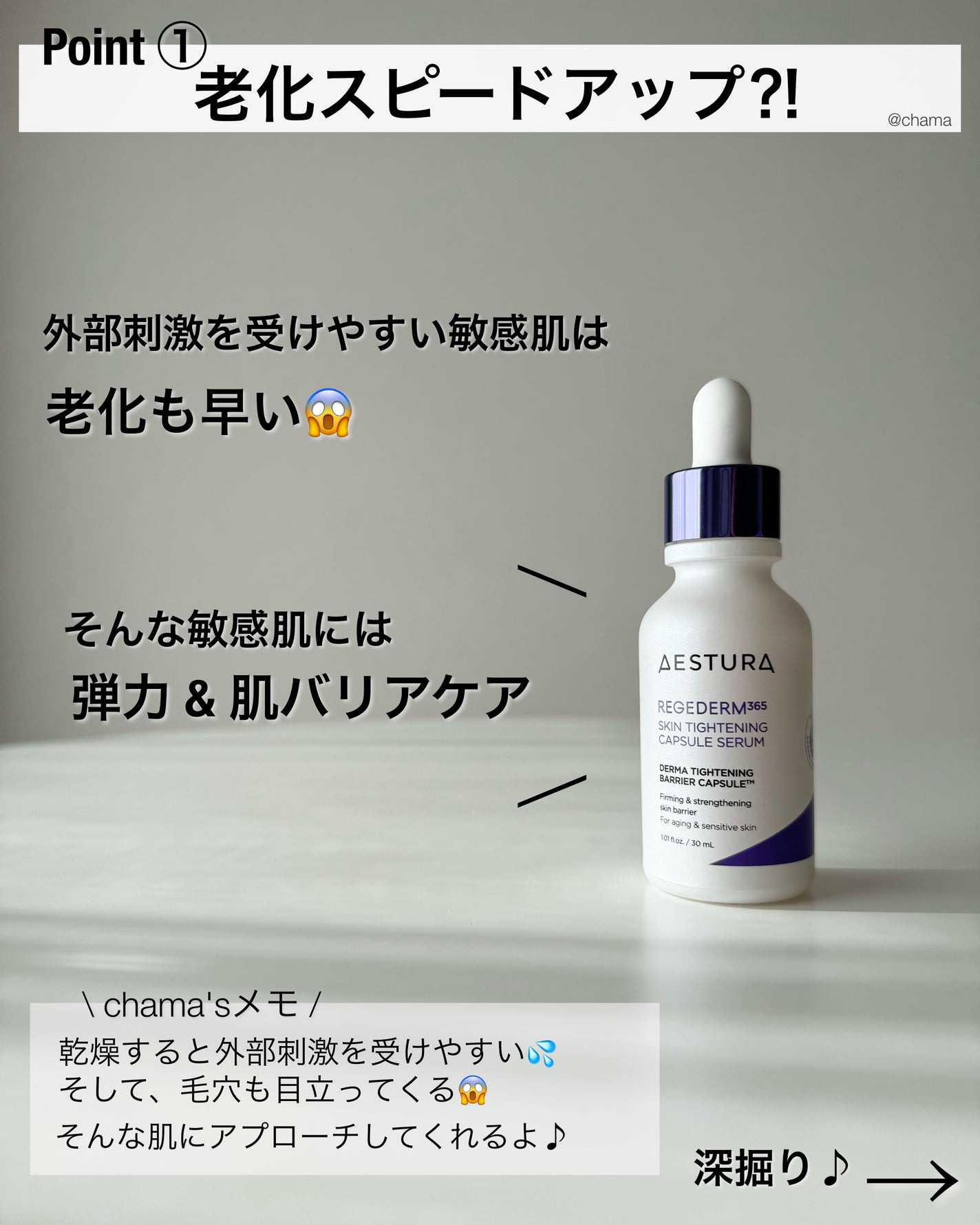 リジェダム365 スキンタイトニング カプセルセラム/AESTURA/美容液を使ったクチコミ(2枚目)