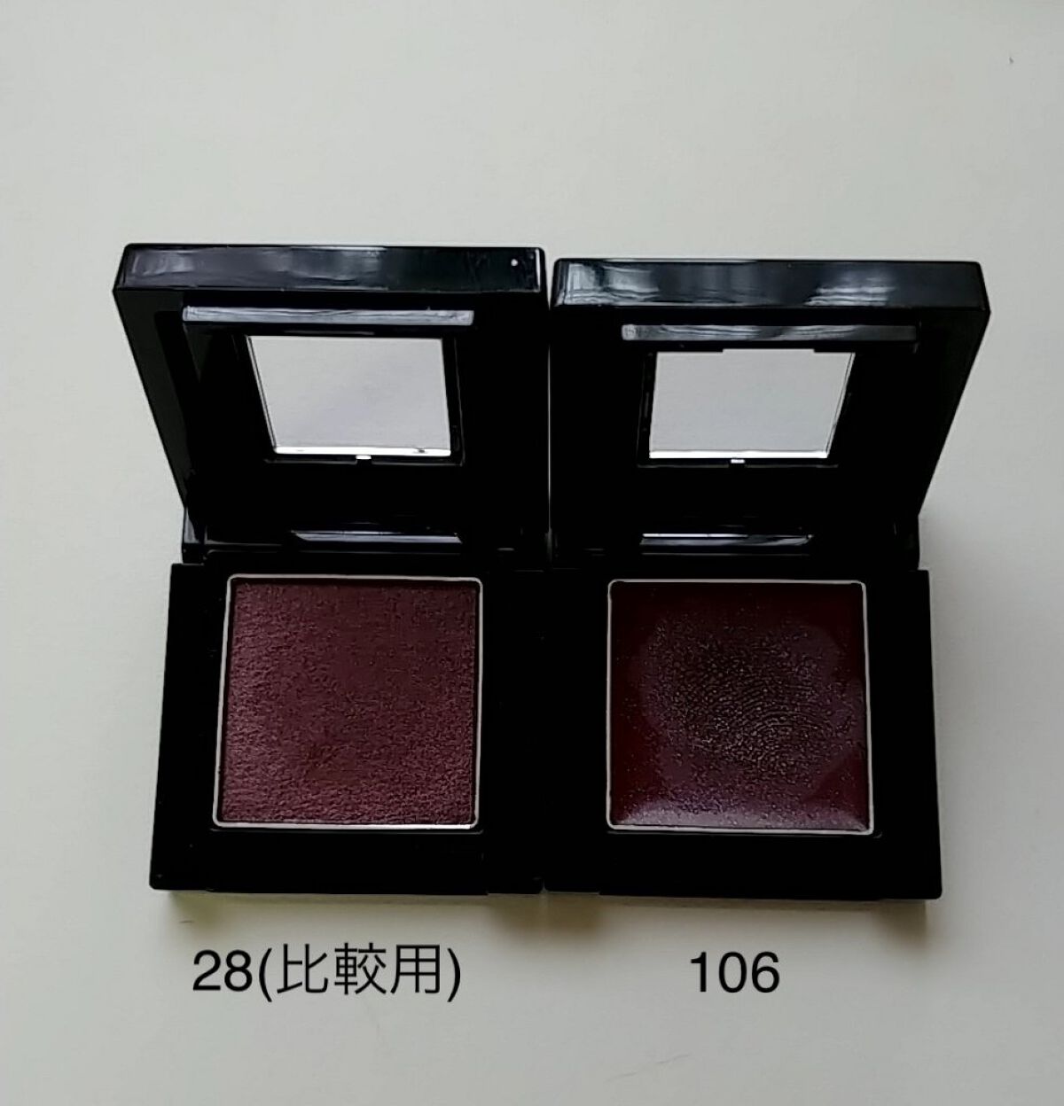 ヴィセ アヴァン シングルアイカラー クリーミィ 106 GARNET/Visée/ジェル・クリームアイシャドウを使ったクチコミ（2枚目）