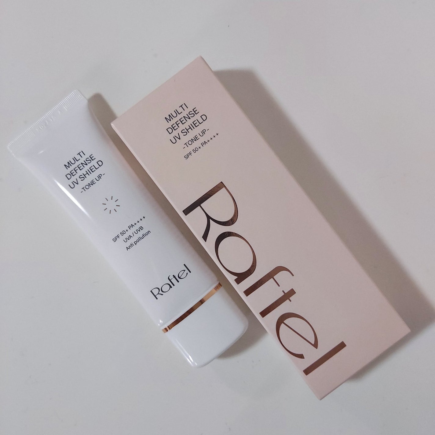 マルチ・ディフェンス UVシールド・トーンアップ/Raftel/日焼け止めクリームを使ったクチコミ(5枚目)