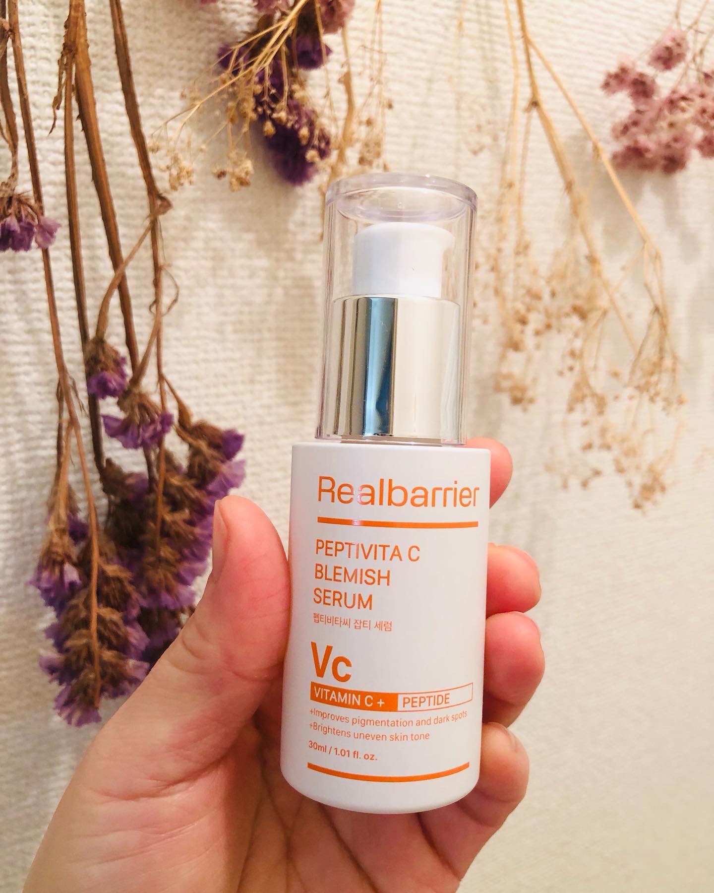 ペプチビタC ブレミッシュセラム/Real Barrier/美容液を使ったクチコミ（1枚目）