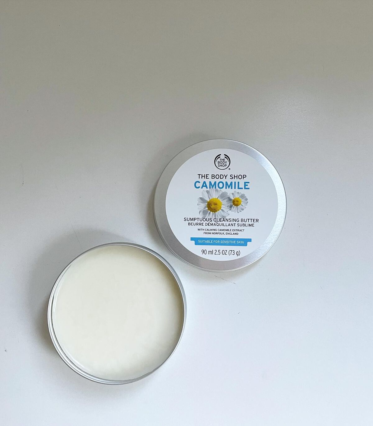 カモマイル サンプチュアス クレンジングバター/THE BODY SHOP/クレンジングバームを使ったクチコミ(1枚目)