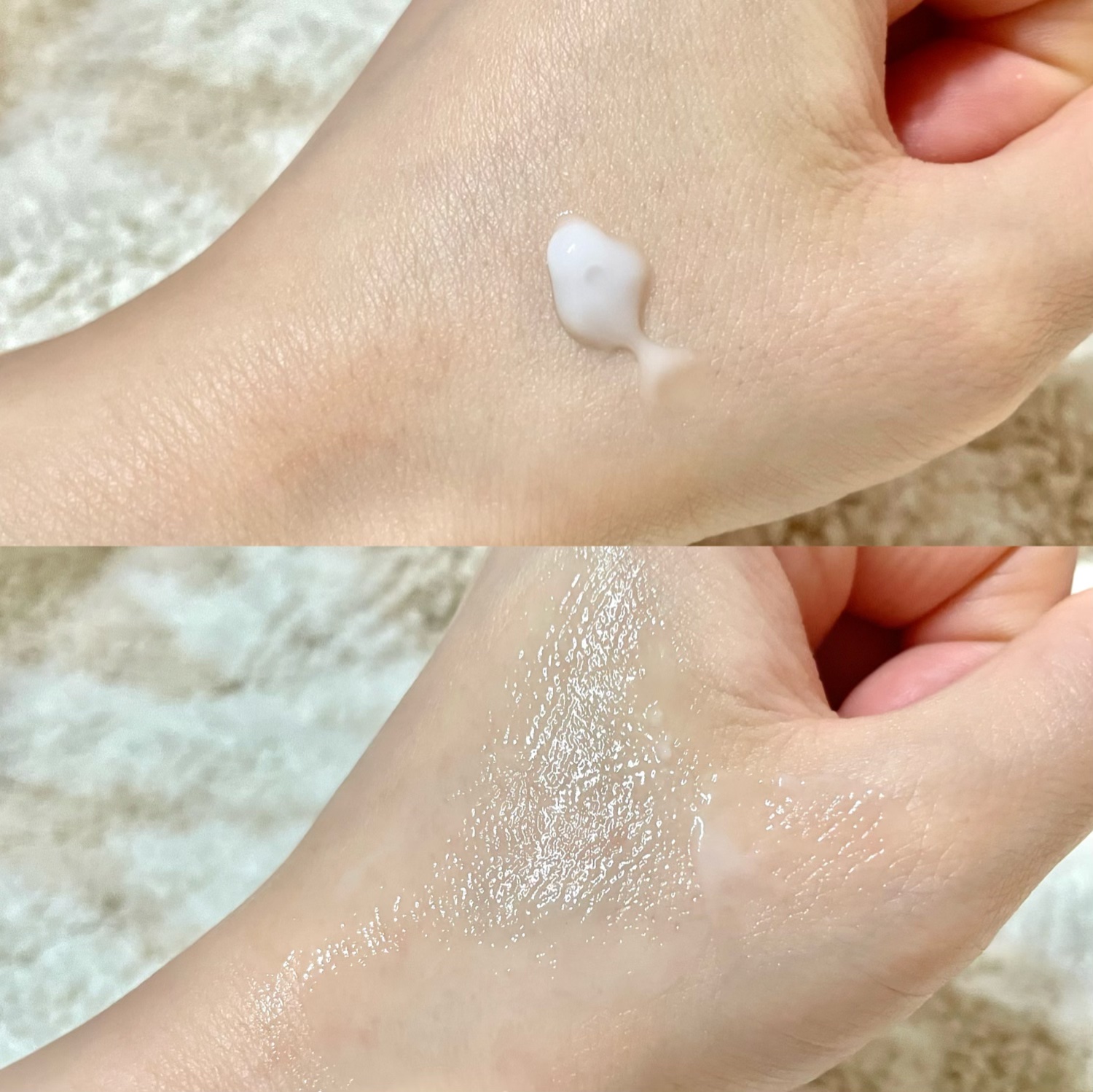 Sensitive Soothing Gel Cream/MARY&MAY/フェイスクリームを使ったクチコミ（3枚目）
