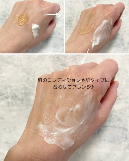 ホワイトトリュフダブルセラムアンドクリーム/ダルバ/フェイスクリームを使ったクチコミ(5枚目)