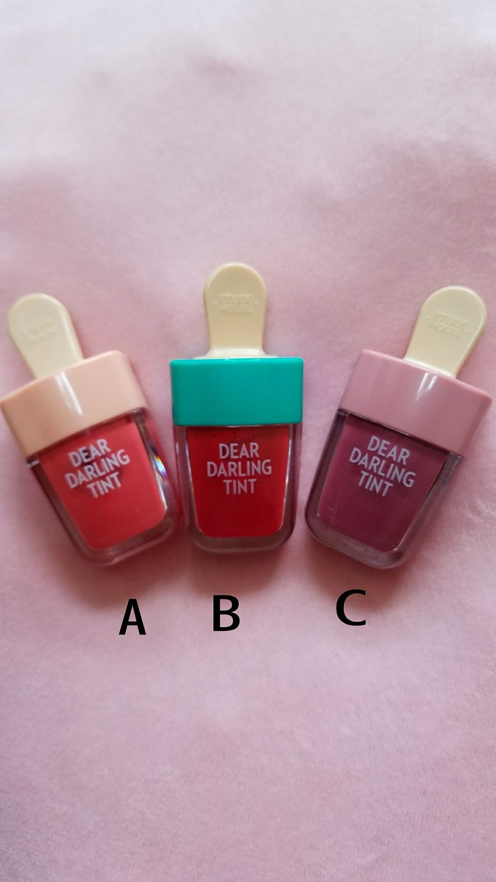 ディアダーリン ウォータージェルティント (アイスティント)/ETUDE/口紅を使ったクチコミ(1枚目)