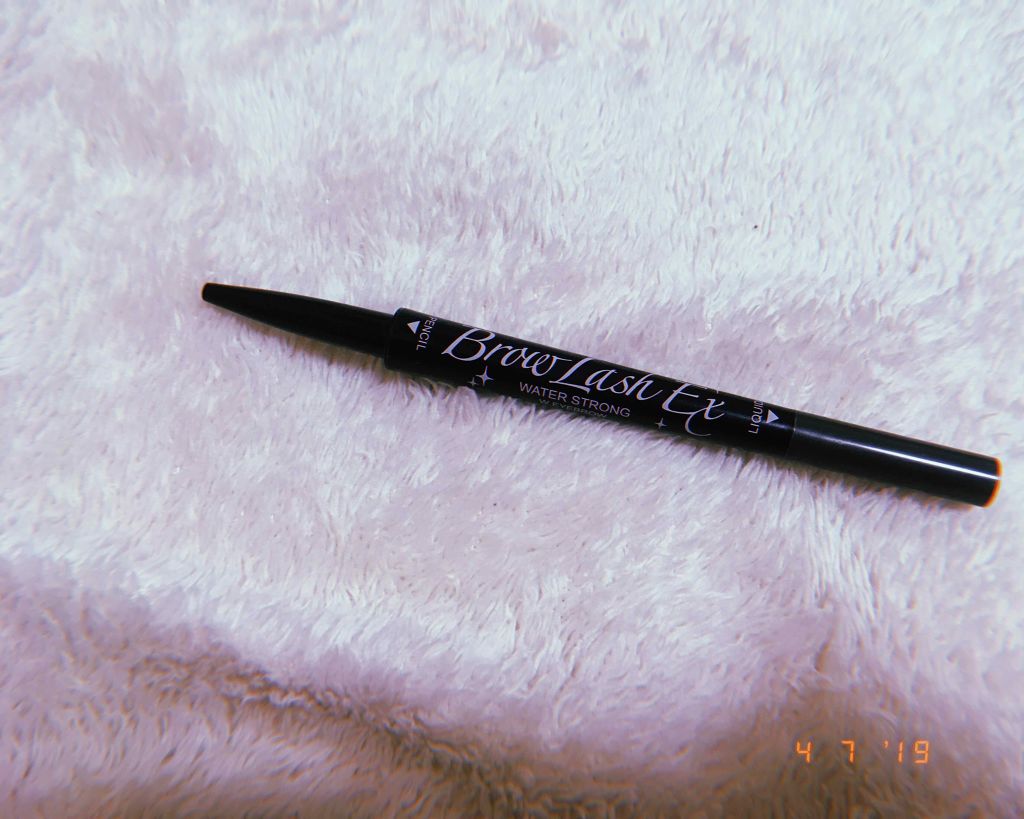 ブロウラッシュEX ウォーターストロング Wアイブロウ(ペンシル&リキッド)/ブロウラッシュ/アイブロウペンシルを使ったクチコミ(1枚目)