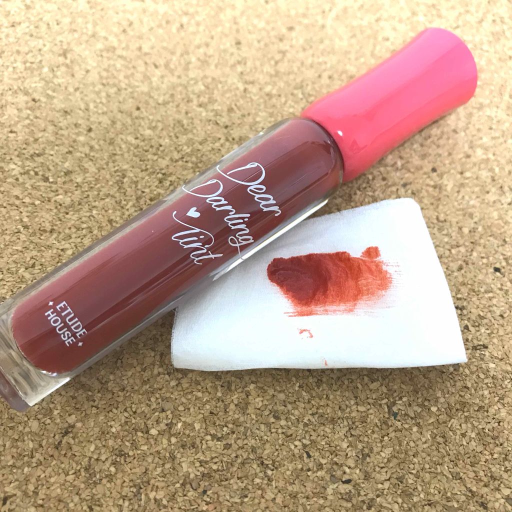 ディアダーリン ウォータージェルティント/ETUDE/リップティントを使ったクチコミ（2枚目）