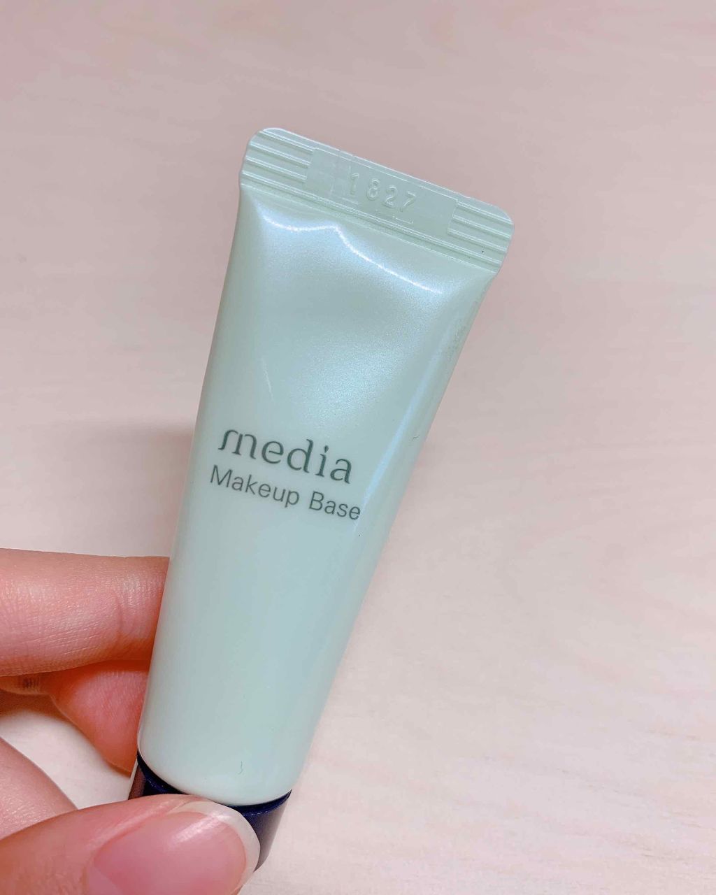 メイクアップベースS(グリーン)/media/化粧下地を使ったクチコミ（1枚目）