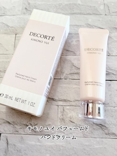 キモノ ユイ パフュームド ハンドクリーム /DECORTÉ/ハンドクリームを使ったクチコミ（2枚目）