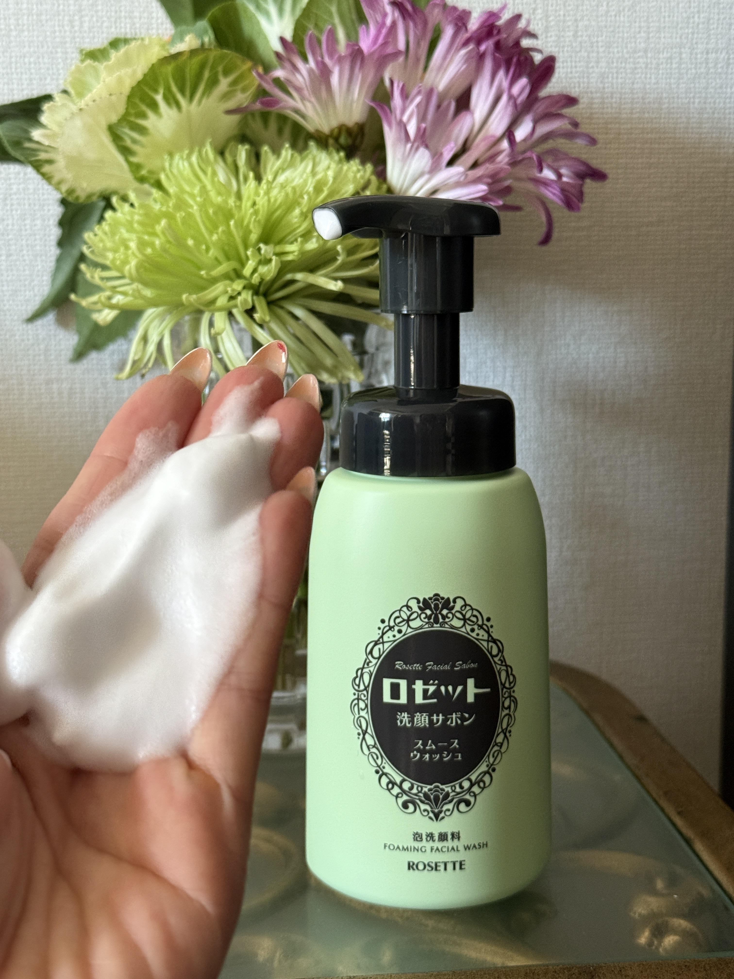ロゼット洗顔サボン スムースウォッシュ[泡洗顔料]/ロゼット/泡洗顔を使ったクチコミ（1枚目）