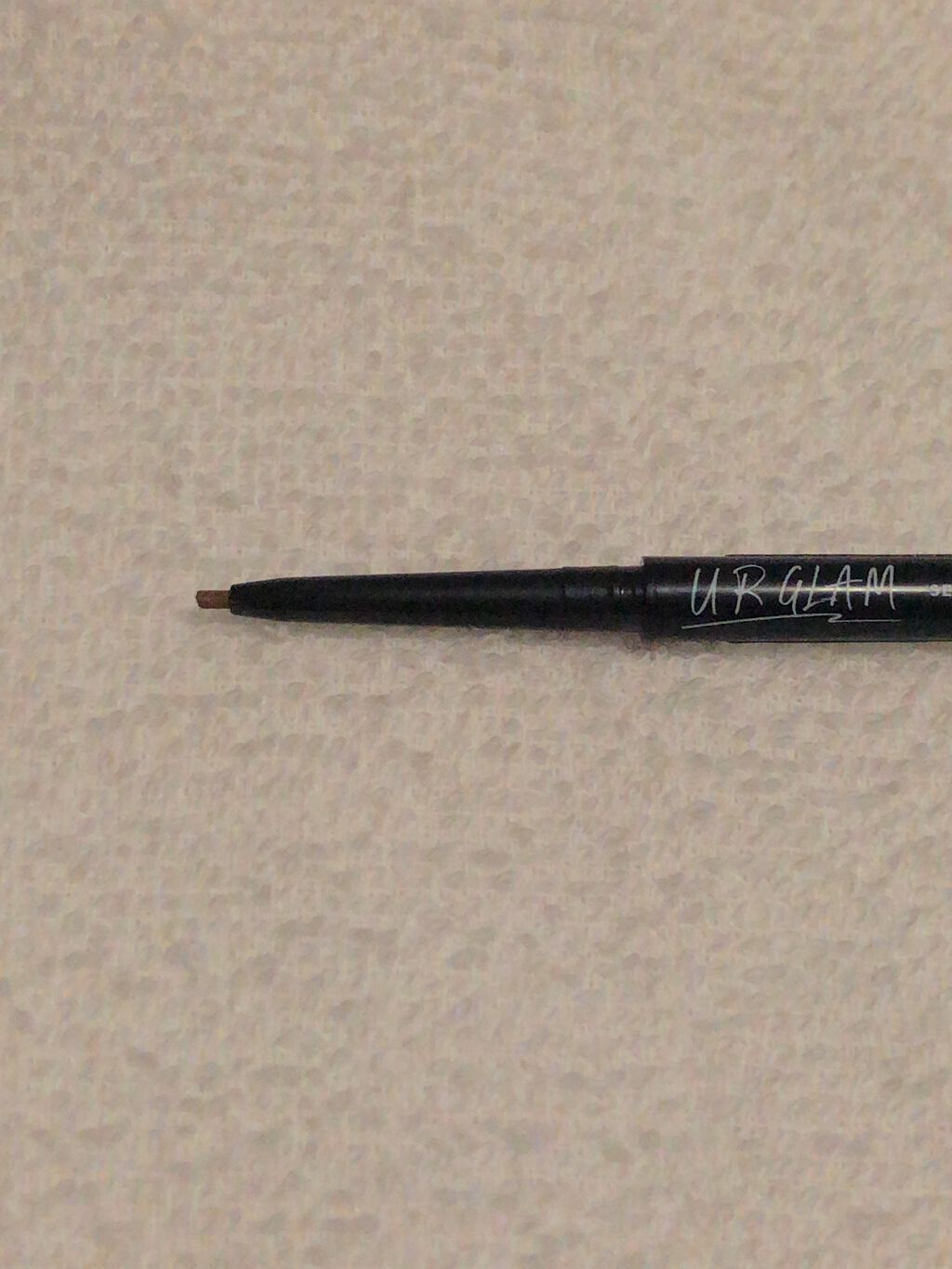 スリムスケッチアイブロウペンシル ライトブラウン/U R GLAM/アイブロウペンシルを使ったクチコミ（2枚目）