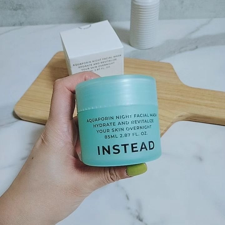 みぃ on LIPS 「INSTEAD(インステード)アクアポリン ナイト フェイシャ..」(2枚目)