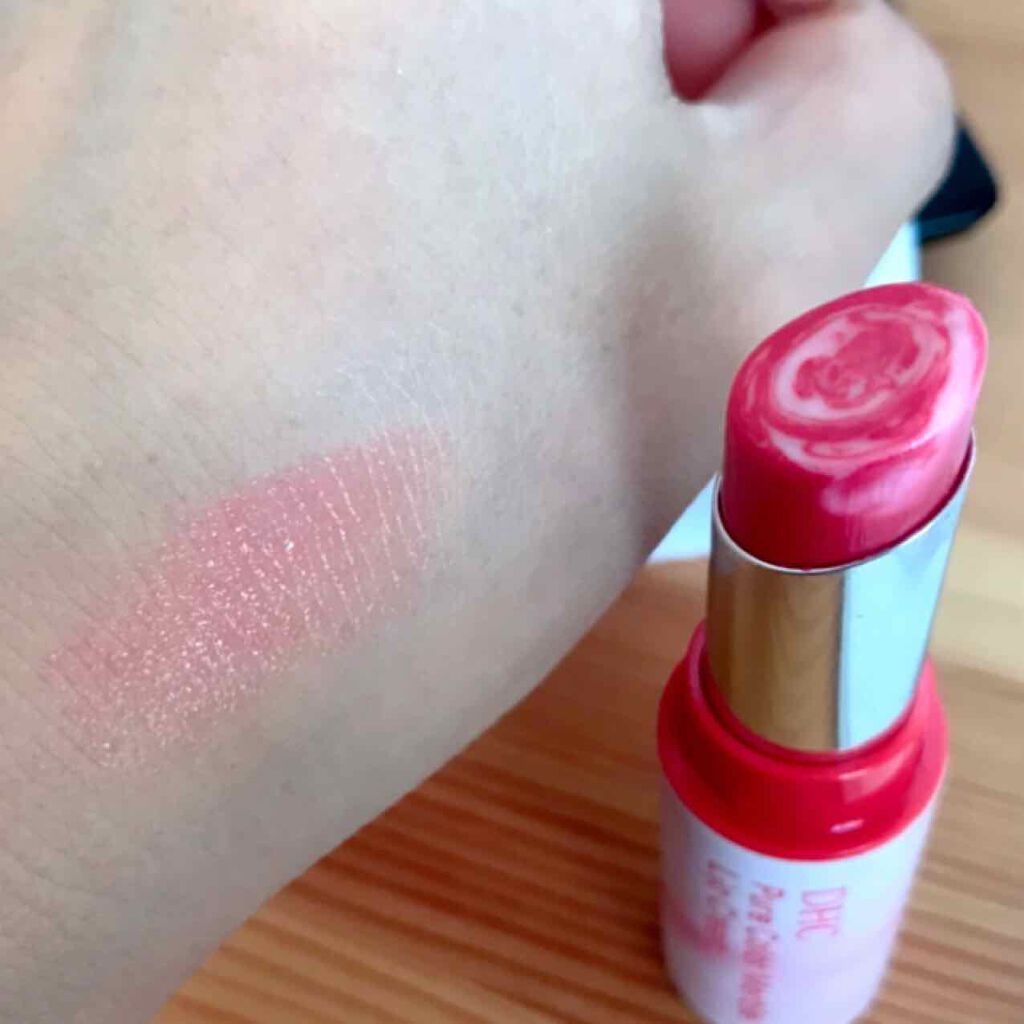 ピュアカラー マーブル リップクリーム/DHC/リップクリームを使ったクチコミ（2枚目）