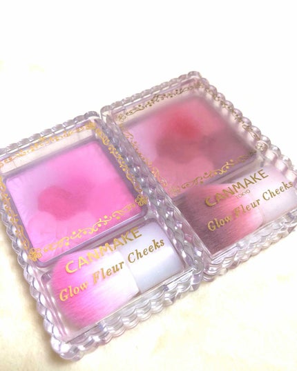 グロウフルールチークス/キャンメイク/パウダーチークを使ったクチコミ(1枚目)