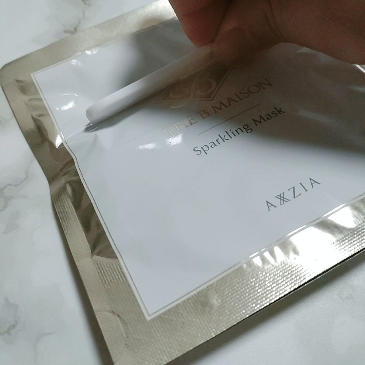  スパークリング マスク /ザ ビー メゾン/洗い流すパック・マスクを使ったクチコミ（3枚目）