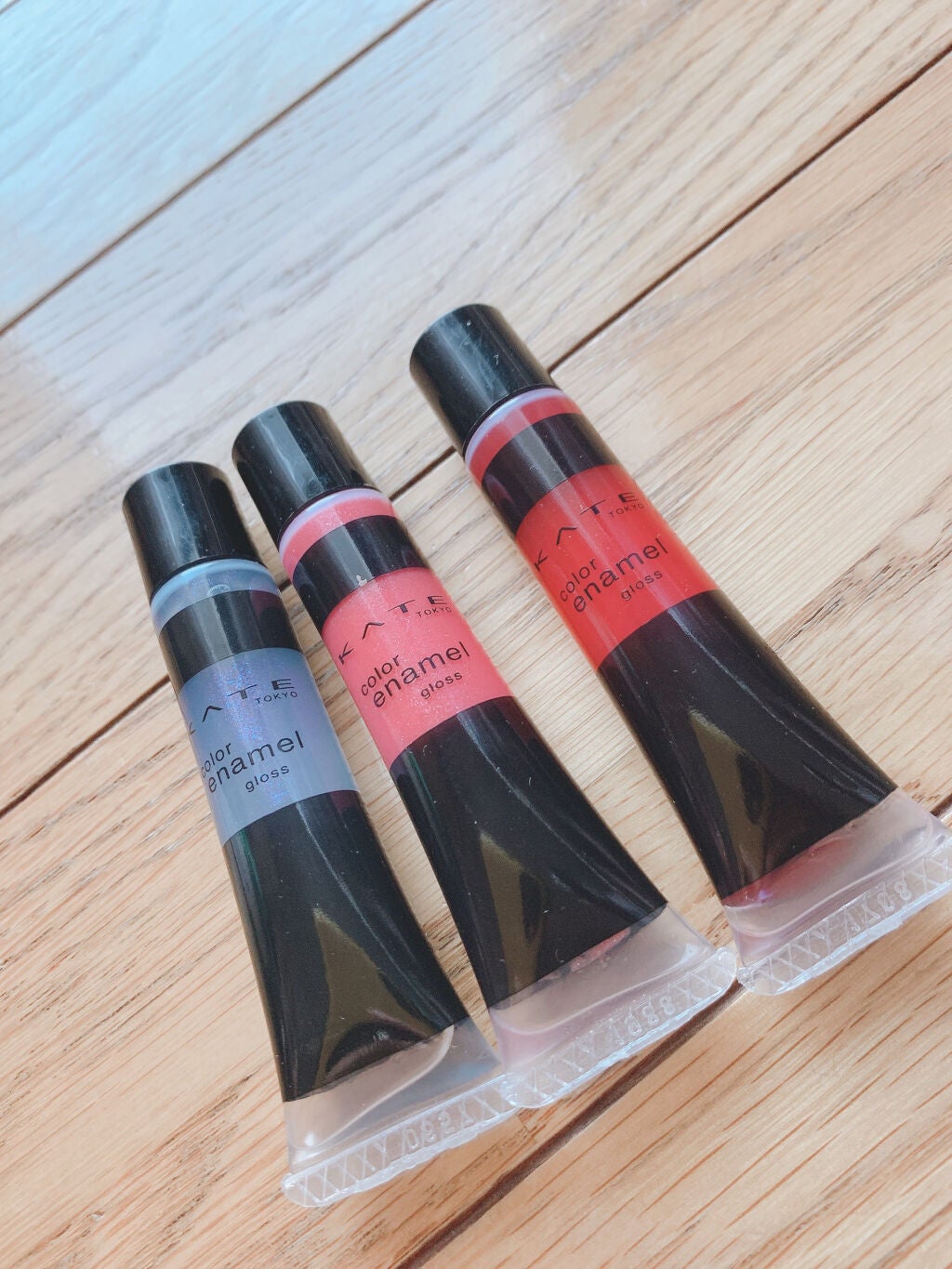 カラーエナメルグロス/KATE/リップグロスを使ったクチコミ(1枚目)