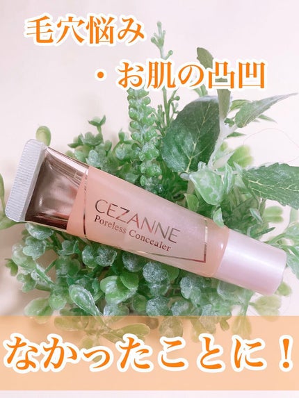 毛穴レスコンシーラー/CEZANNE/クリームコンシーラーを使ったクチコミ(1枚目)