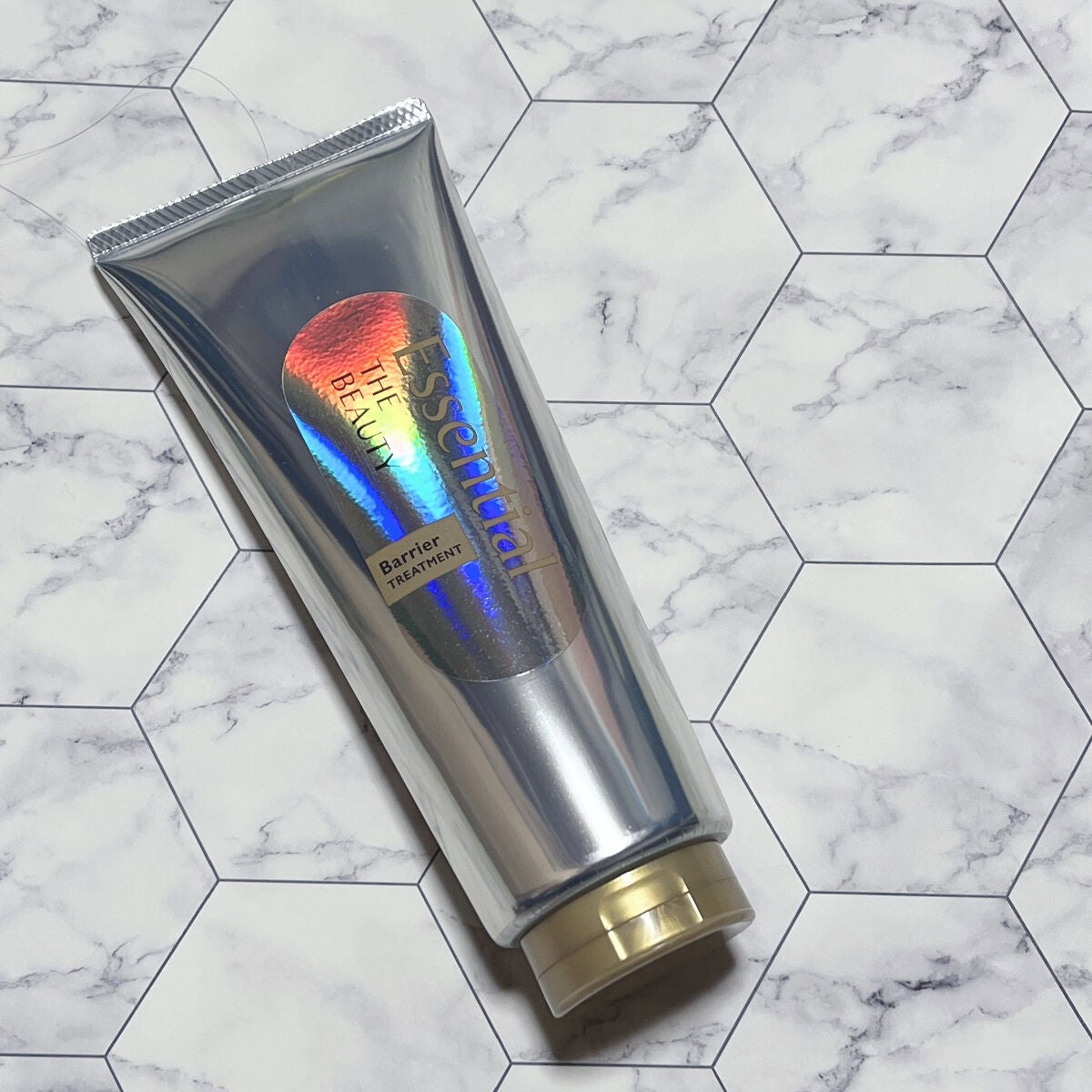 髪のキメ美容バリアトリートメント/エッセンシャル/洗い流すヘアトリートメントを使ったクチコミ(1枚目)