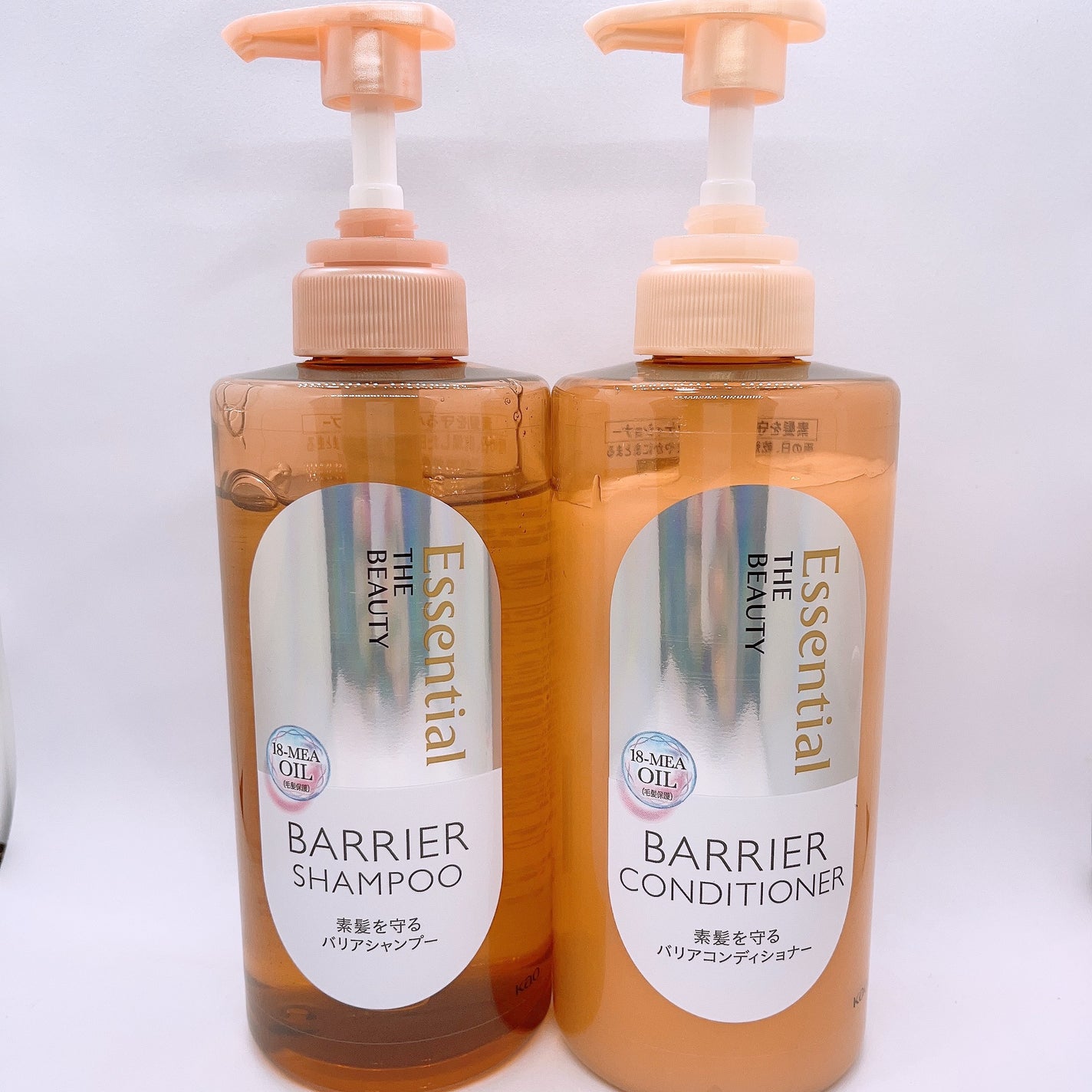 ザビューティ 髪のキメ美容素髪を守る バリアシャンプー/コンディショナー/エッセンシャル/シャンプー・コンディショナーを使ったクチコミ(1枚目)