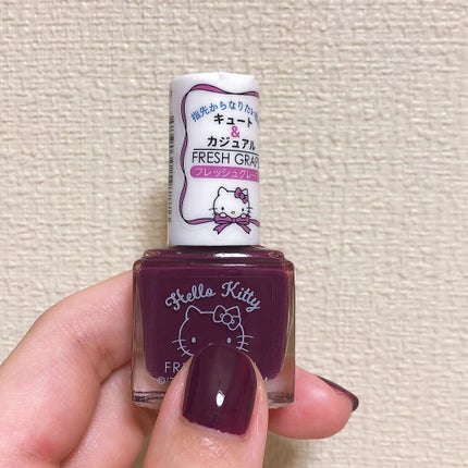 サンリオネイル/DAISO/マニキュアを使ったクチコミ(4枚目)