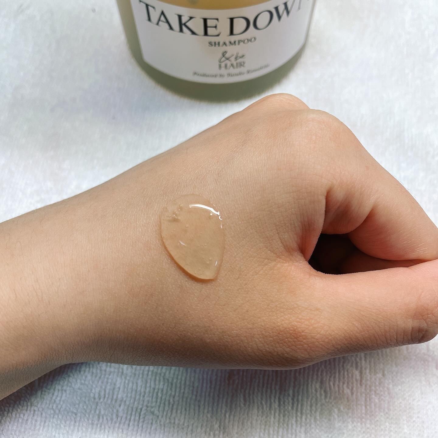 &be テイクダウンシャンプー/&be HAIR/市販シャンプーを使ったクチコミ（3枚目）
