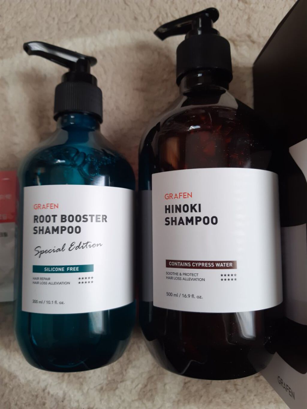 ROOT BOOSTER SHAMPOO /GRAFEN /市販シャンプーを使ったクチコミ（1枚目）