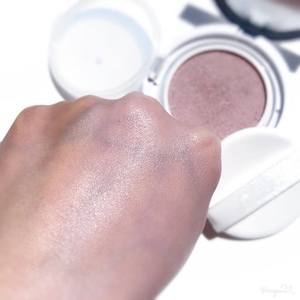 コンプリメントシリーズクッション 紫色(ボラ)/Ameli/クッションファンデーションを使ったクチコミ(4枚目)