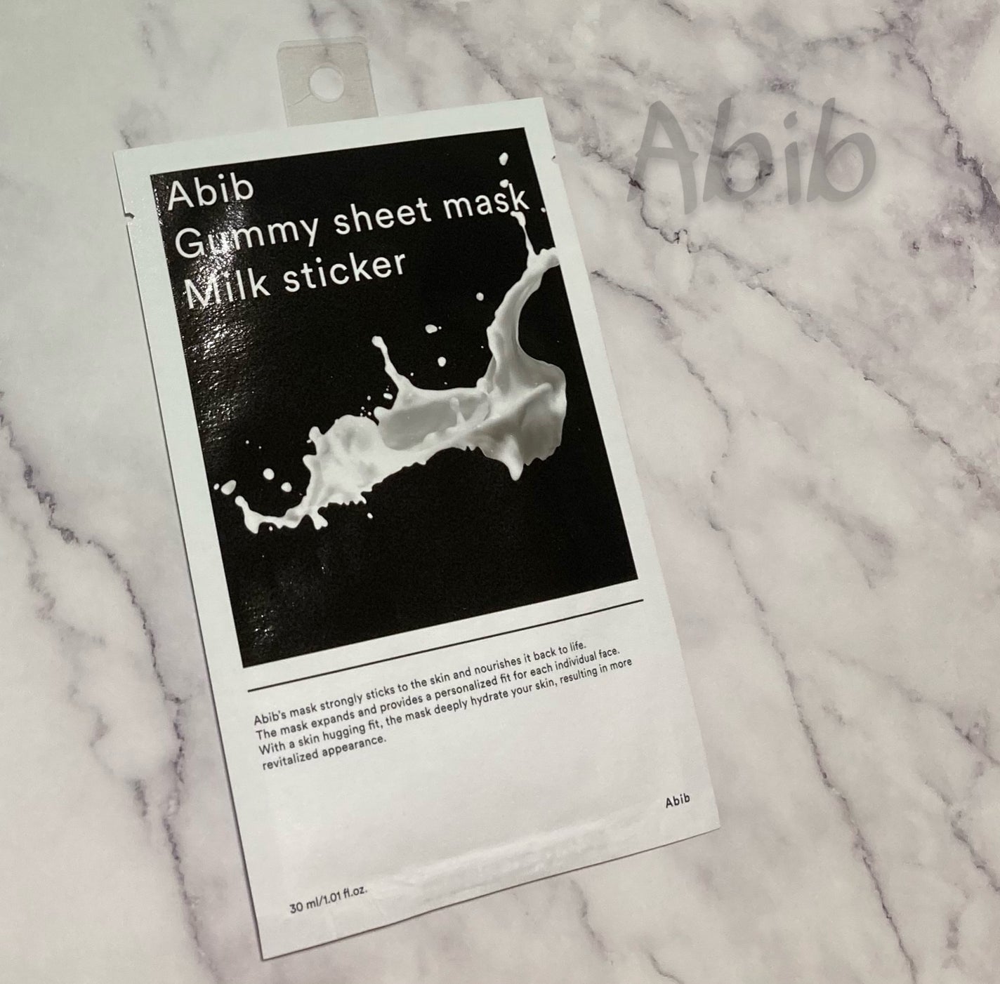 ガムシートマスク コラーゲン※10ミルク※11ステッカー/Abib /シートマスク・パックを使ったクチコミ(1枚目)