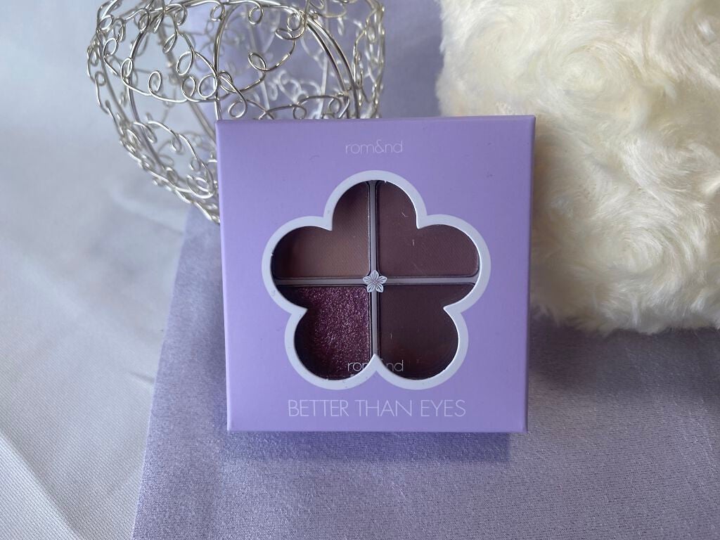 ベターザンアイズ/rom&nd/アイシャドウパレットを使ったクチコミ(2枚目)