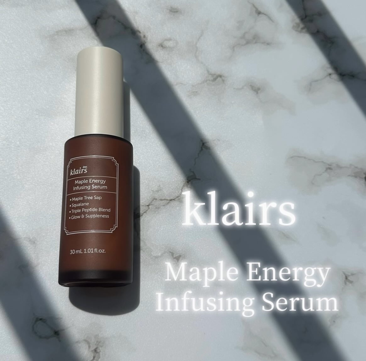 メープルエナジーインフュージングセラム/Klairs/美容液を使ったクチコミ(1枚目)