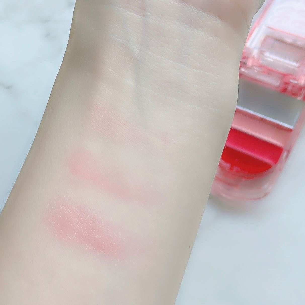 リップ&チークセルフォン/AMUSE/口紅を使ったクチコミ(7枚目)