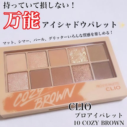 プロ アイ パレット/CLIO/アイシャドウパレットを使ったクチコミ(1枚目)