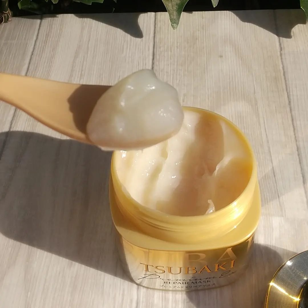 プレミアムリペアマスク（資生堂　プレミアムリペアマスク）/TSUBAKI/ヘアマスク・ヘアパックを使ったクチコミ（2枚目）