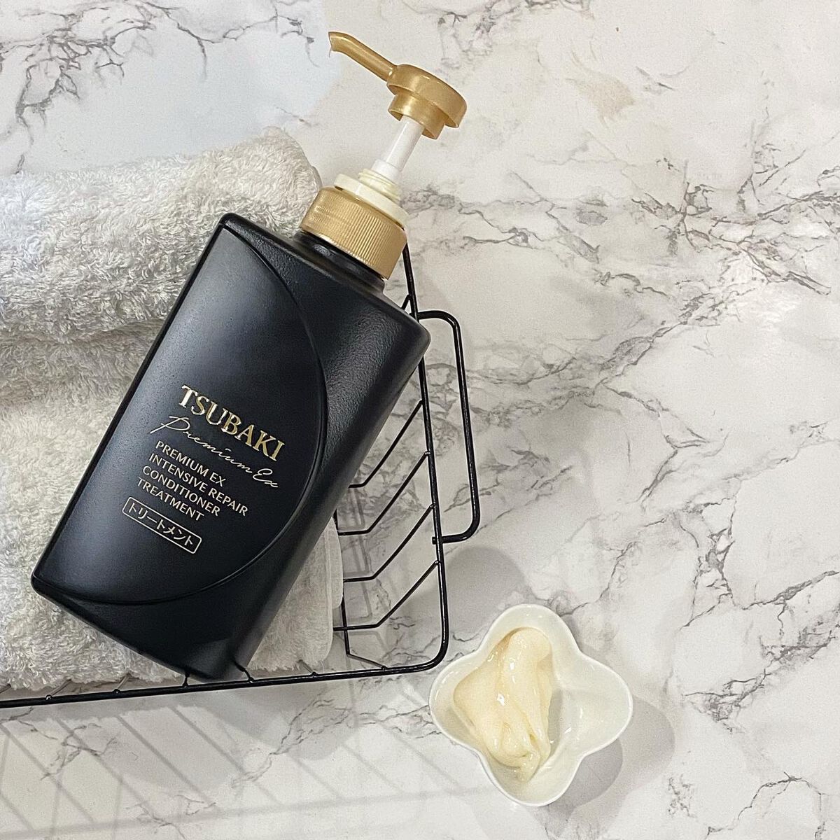 プレミアムEX インテンシブリペア <シャンプー>/コンディショナー<ヘアトリートメント> /TSUBAKI/市販シャンプーを使ったクチコミ(3枚目)