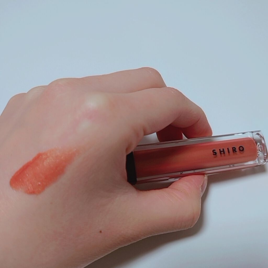 エッセンスリップオイルカラー/SHIRO/リップオイルを使ったクチコミ（2枚目）