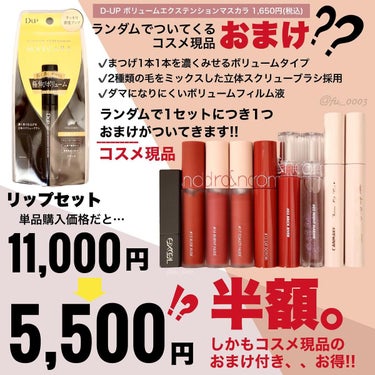 リップセット LIPSフェスタ Winter 2023/LIPS/メイクアップキットを使ったクチコミ（6枚目）