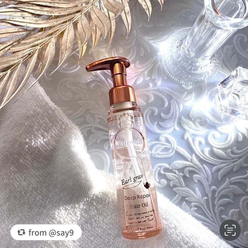 プルント ディープリペア美容液ヘアオイル アールグレイ N/Purunt./ヘアオイルを使ったクチコミ(1枚目)