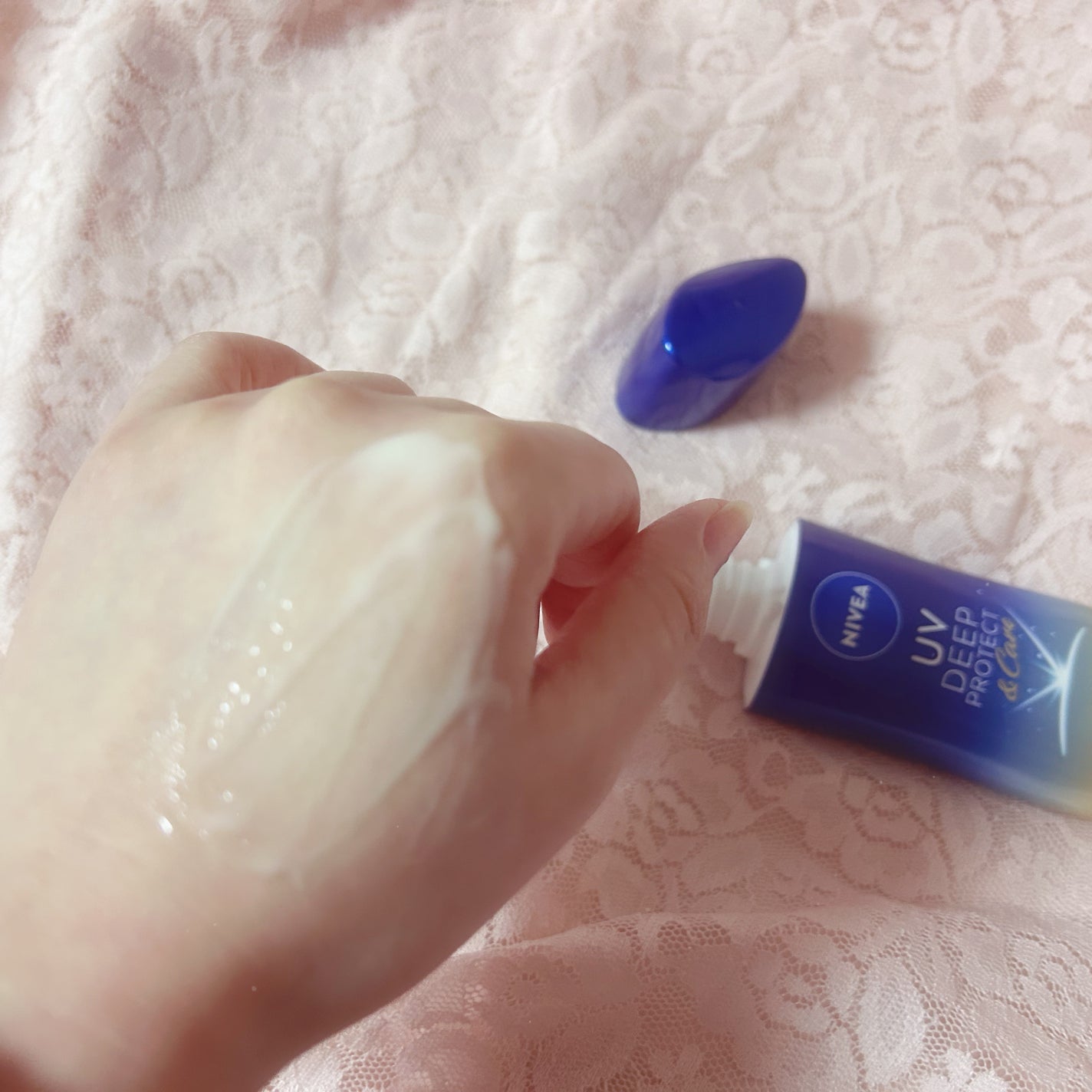 ニベアUV ディープ プロテクト&ケア ジェル/ニベア/日焼け止めジェルを使ったクチコミ(3枚目)