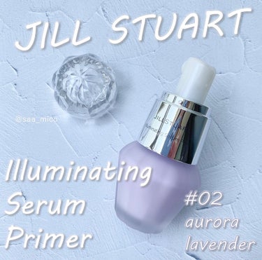 JILL STUART ジルスチュアート　イルミネイティング セラムプライマーのクチコミ「𖦞*･.｡*
ジルスチュアート
イルミネイティングセラムプライマー
02 aurola lav.....」（1枚目）