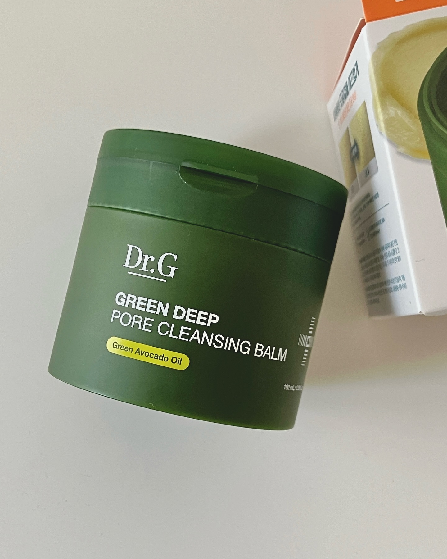 グリーンディープポアクレンジングバーム/Dr.G/クレンジングバームを使ったクチコミ（1枚目）