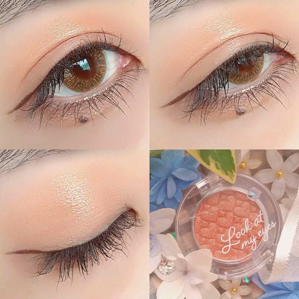 ルックアット マイアイジュエル/ETUDE/単色アイシャドウを使ったクチコミ（3枚目）