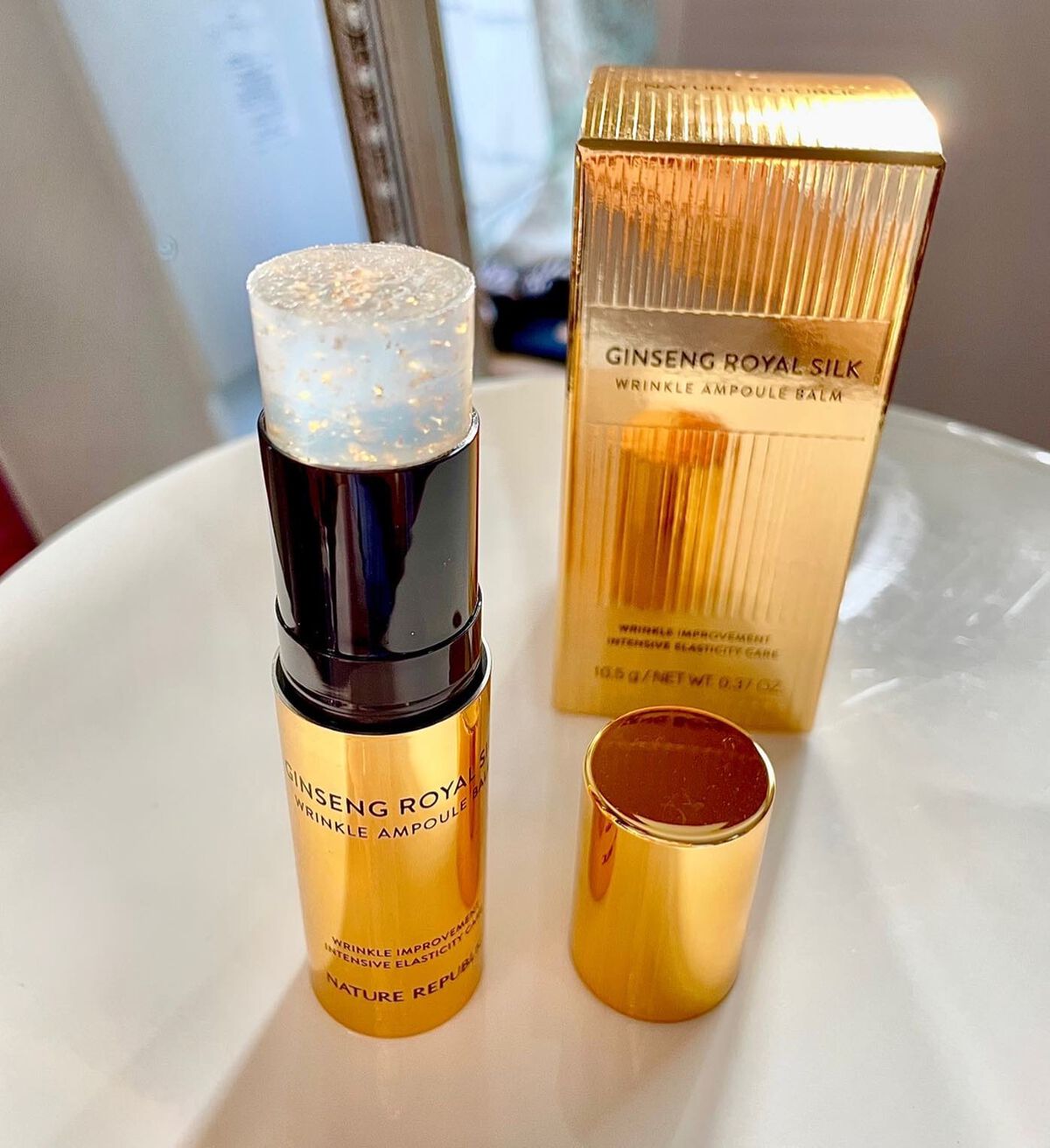 スティック美容液(コラーゲン)/ネイチャーリパブリック/フェイスバームを使ったクチコミ（1枚目）