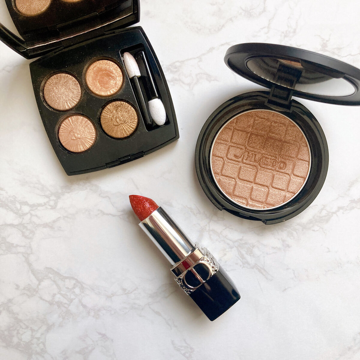 オーラデュウ プリズム イルミネーター 02/SHISEIDO/プレストパウダーを使ったクチコミ（1枚目）