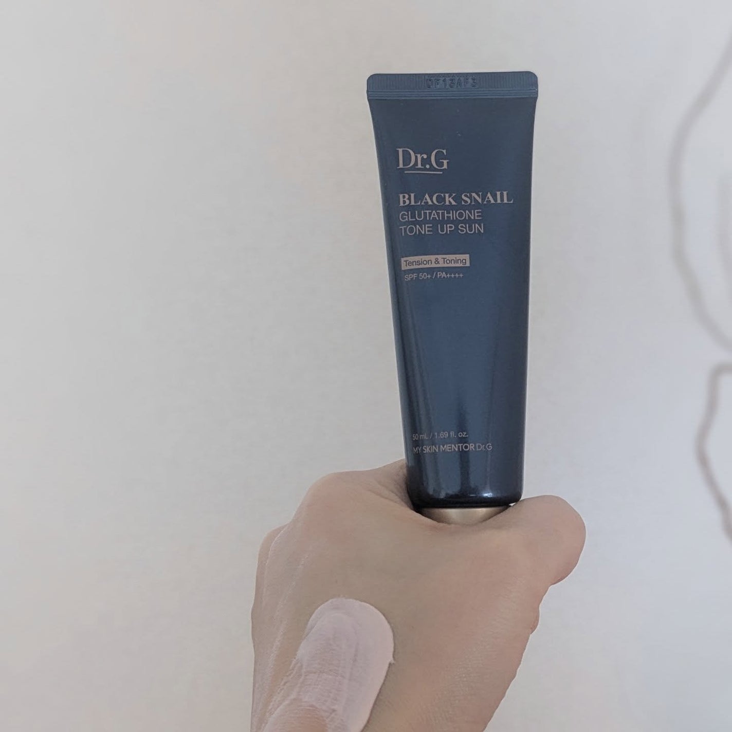 ブラックスネイルグルタチオントーンアップサン/Dr.G/日焼け止めクリームを使ったクチコミ(3枚目)