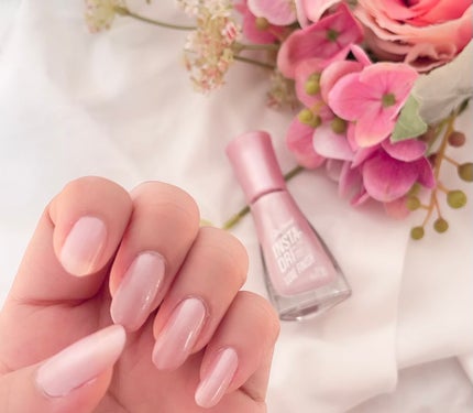 インスタドライ ネイルカラー リュクスフィニッシュ/サリーハンセン/オールインワンネイルを使ったクチコミ(1枚目)