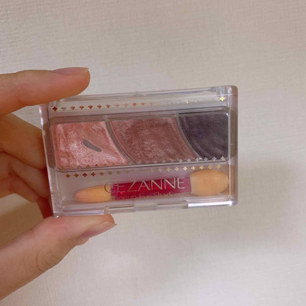 トーンアップアイシャドウ/CEZANNE/アイシャドウパレットを使ったクチコミ(1枚目)