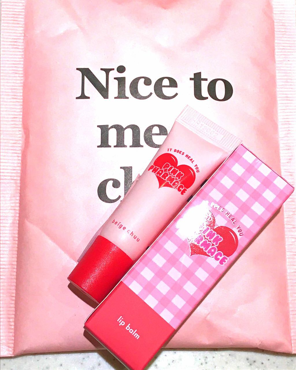 #190 LIP BALM/BEIGE CHUU/リップバームを使ったクチコミ（1枚目）