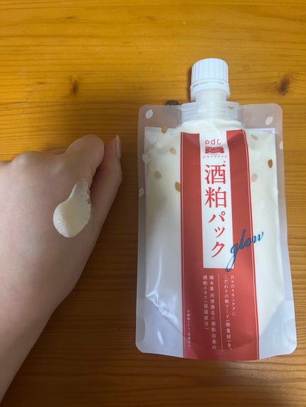 ワフードメイド 酒粕パック グロー/pdc/洗い流すパック・マスクを使ったクチコミ(2枚目)