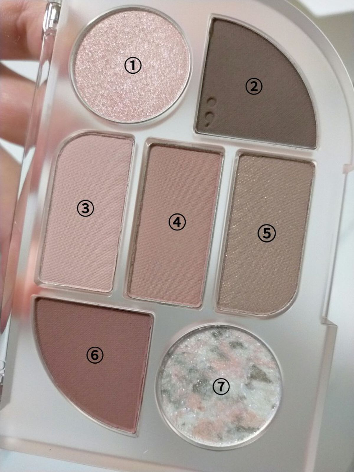 シンプレイン アイパレット/Sim;plain/アイシャドウパレットを使ったクチコミ（3枚目）