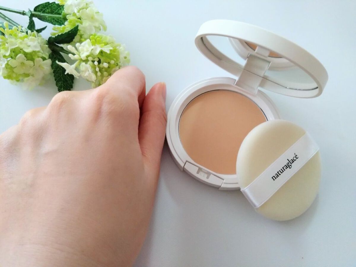 ＵＶパウダー コンパクト/ナチュラグラッセ/日焼け止めパウダーを使ったクチコミ（2枚目）